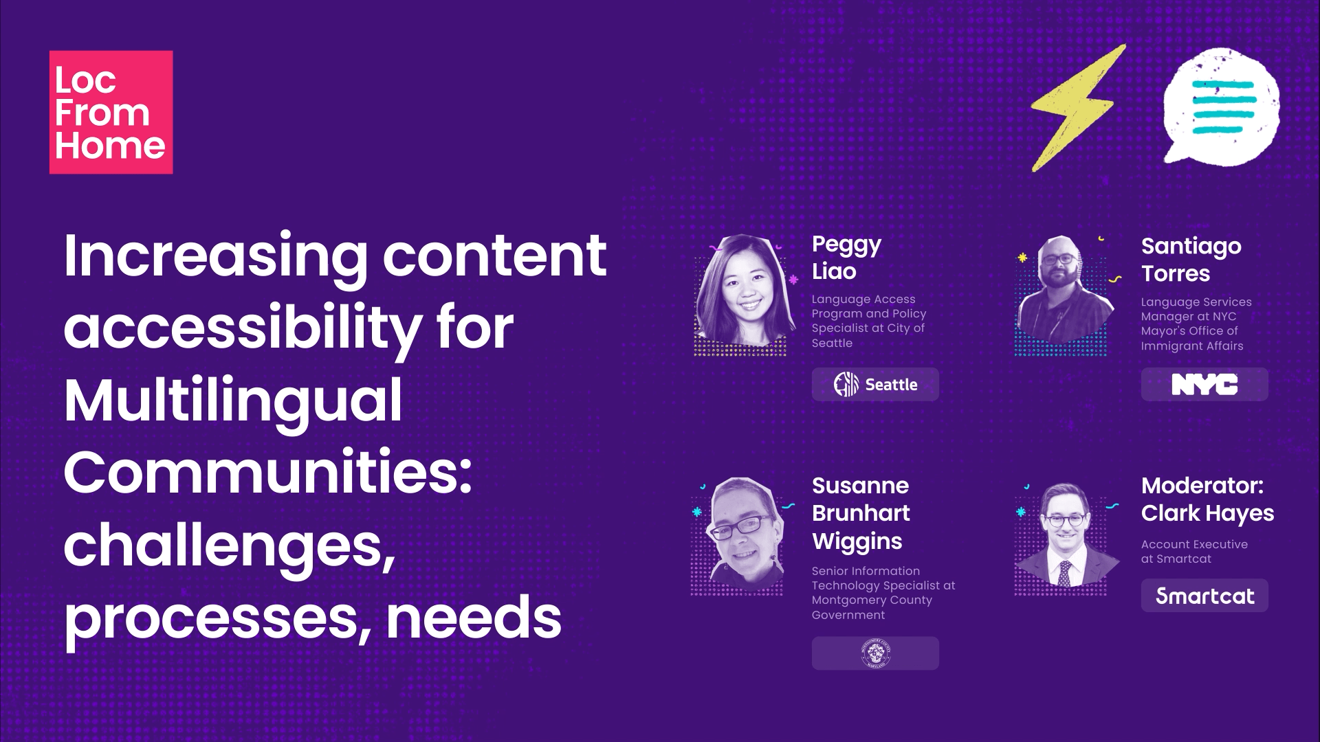 Increasing content accessibility for Multilingual Communities: challenges, processes, needs