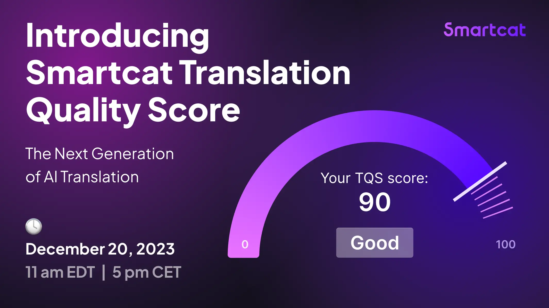 Introducing Smartcat TQS - The Next Generation of AI Translation